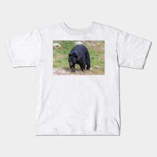 A large Black Bear Kids T-Shirt